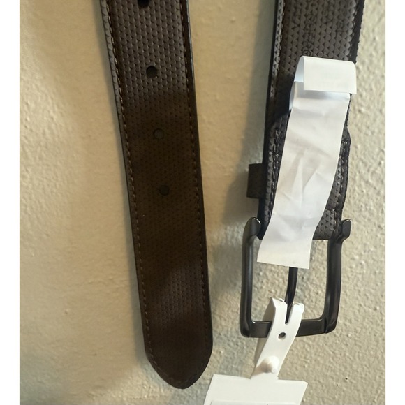 New Men's Goodfellow & Co Brown Belt Size Large 36-40 - Picture 2 of 12